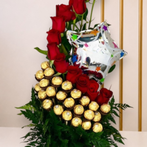 Creative Premium Chocolate Rose Arrangement