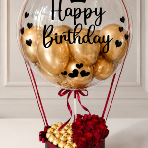 Heart Felt Ferrero Rocher Chocolate Rose Arrangement