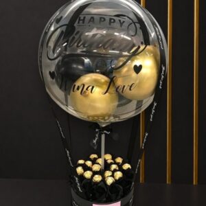 Ferrero Rocher Chocolate & Bobo Balloon Birthday Hamper