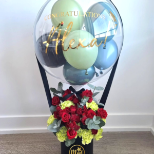 Luxury Floral Balloon Arrangement