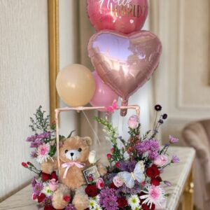 Personalized Balloon Bloom Box