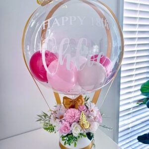 Luxury Bloom & Bubble Balloon Hamper