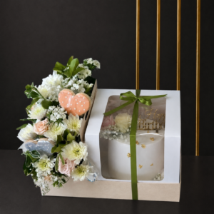 Premium Mini Floral Cake Hamper