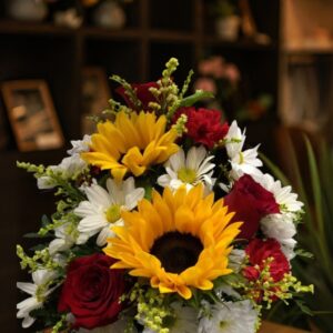 Premium Sunflower Arrangement