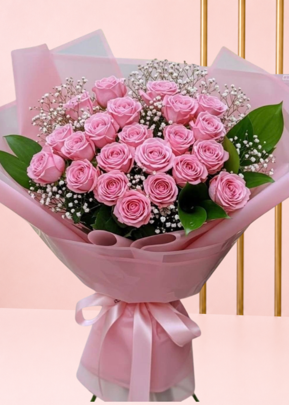 Elegant Pink Rose Bouquet for Special Occasions