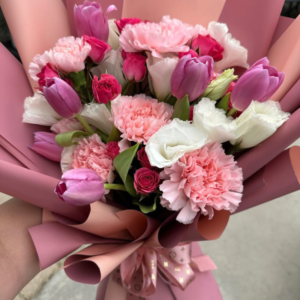Blush & Bloom Luxe Tulip Bouquet
