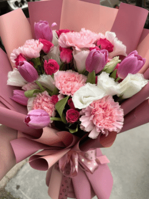 Blush & Bloom Luxe Tulip Bouquet