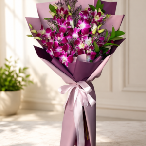 Purple Orchid Bouquet