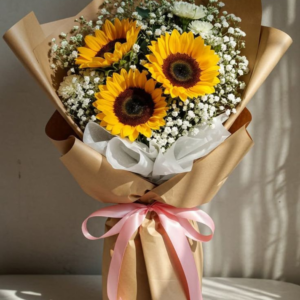 Elegant Sunflower Bouquet