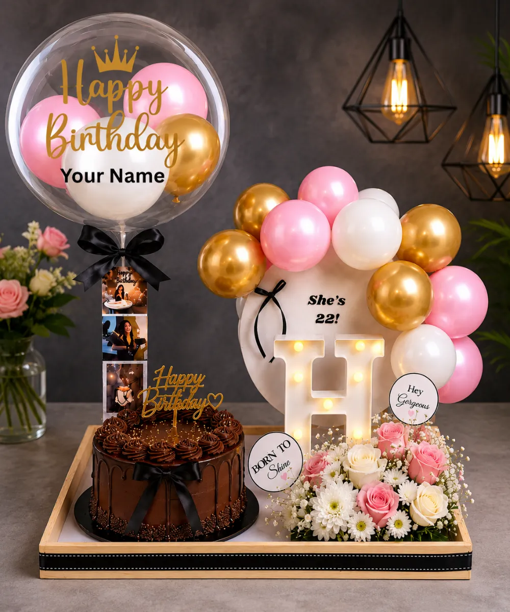 Luxury Personalized Birthday Celebration Hamper