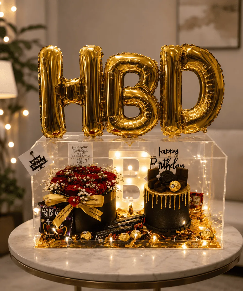 Luxury HBD Gift Hamper Combo