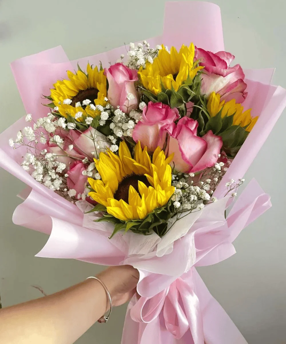 Cheerful Sunflower Bouquet – Brighten Someone's Day