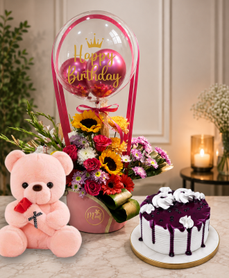 Premium Flower Cake Combo (3)
