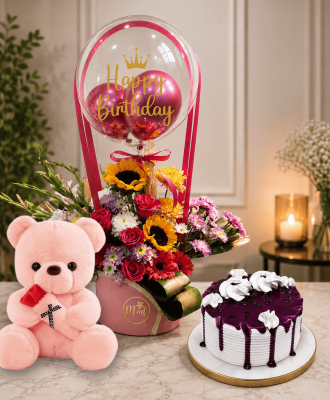 Premium Flower Cake Combo (3)
